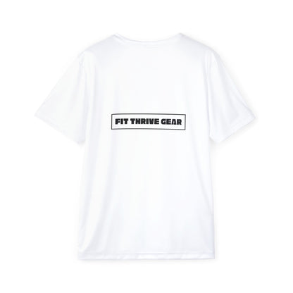 Men's Sports Jersey - Fit Thrive Gear, Athletic Wear, Exercise Shirt, Fitness Apparel, Running Tee, Team Jersey
